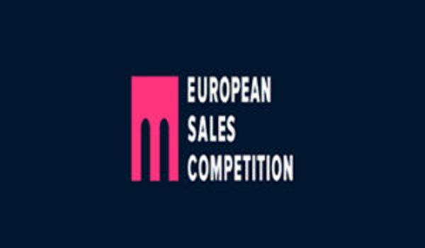 Logoen til European Sales Competition er bokstaven E i rødt, vendt 90 grader mot høyre, slik at "føttene" på E-en fremstår som bæresøyler til en bygning