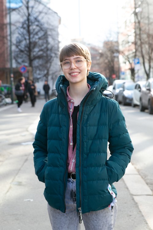 Foto av student og vinner av Kristianias klimakonkurranse, Ronja Wangerud