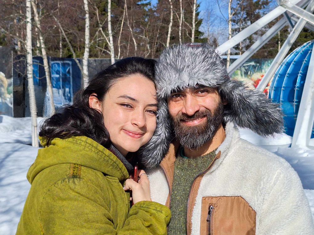 Alejandra Caro Alcazar and Ateeq Riaz from Odisee University of Applied Sciences.